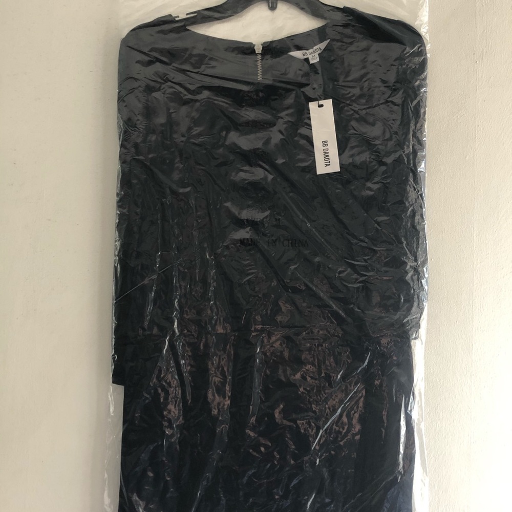 NWT BB Dakota Jazlyn Dress Black Medium - Picture 6 of 7